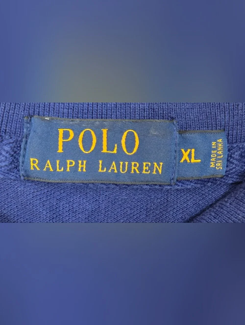 Polo Ralph Lauren Big Pony Polo Shirt Mens Size XL Blue Logo Preppy Streetwear